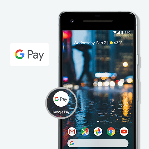 Google Playから、Google Pay™アプリ