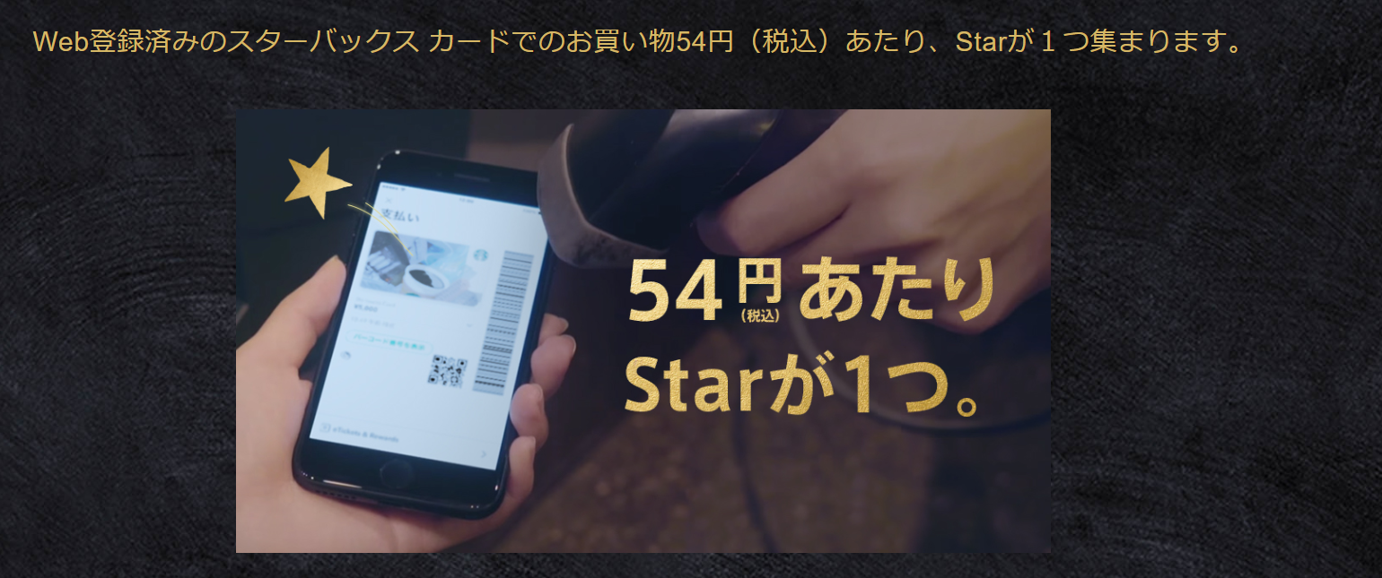 【Starbucks Rewards】でStarを貯めよう